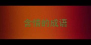 含惜的成语