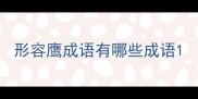 形容鹰成语有哪些成语
