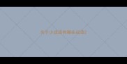 关于少成语有哪些成语