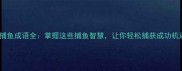 撒网捕鱼成语全掌握这些捕鱼智慧让你轻松捕获成功机遇