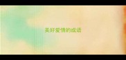美好爱情的成语