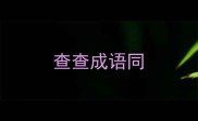 查查成语同