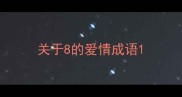 关于8的爱情成语