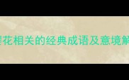 樱水共舞12个与湖水樱花相关的经典成语及意境解读附诗意应用指南