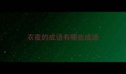 衣夜的成语有哪些成语