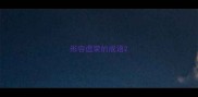 形容虚荣的成语