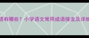 花字开头的成语有哪些小学语文常用成语接龙及详细附练习题