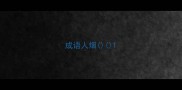 成语人烟