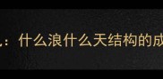 风浪天与浪天风什么浪什么天结构的成语及文化内涵