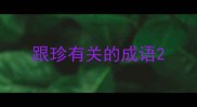 跟珍有关的成语