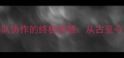千军万马战略布局与团队协作的终极智慧从古至今的生存法则与商业启示