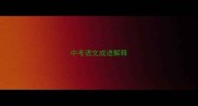 中考语文成语解释