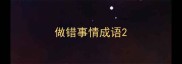 做错事情成语