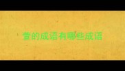 萱的成语有哪些成语