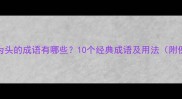 以危为头的成语有哪些10个经典成语及用法附例句