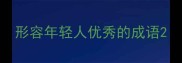 形容年轻人优秀的成语