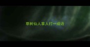 草树仙人掌人打一成语