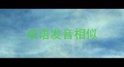 成语发音相似