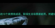 带买字的10个高情商成语职场生活场景都能用附避坑指南