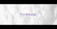 开头带亮成语