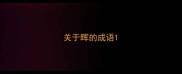 关于晖的成语