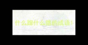 什么蹿什么跳的成语