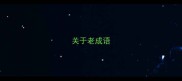 关于老成语