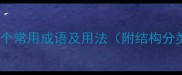 以为字开头的50个常用成语及用法附结构分类与避错指南