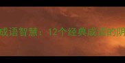 阴阳哲学与成语智慧12个经典成语的阴阳属性深度