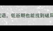 10个逆境中绽放光芒的成语低谷期也能找到破局智慧正能量积累指南