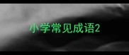小学常见成语