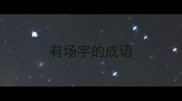 有场字的成语