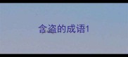 含盗的成语