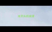 玫开头的成语