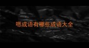 嗯成语有哪些成语大全