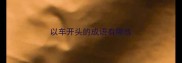 以车开头的成语有哪些