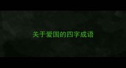 关于爱国的四字成语