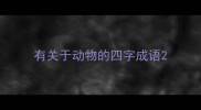 有关于动物的四字成语