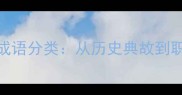 50个必学四字成语分类从历史典故到职场应用全攻略