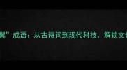10个必知的飞翼成语从古诗词到现代科技解锁文化中的飞行智慧
