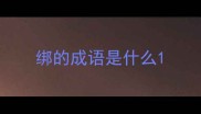 绑的成语是什么