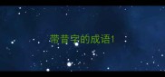 带昔字的成语