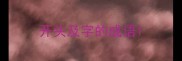 开头及字的成语