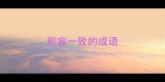 形容一致的成语