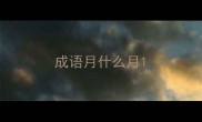 成语月什么月