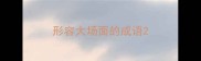 形容大场面的成语
