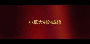 小草大树的成语
