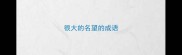 很大的名望的成语
