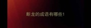 断龙的成语有哪些