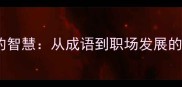 海纳百川的智慧从成语到职场发展的多维启示